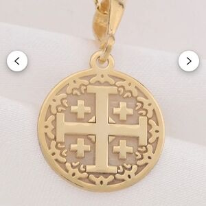 ISO 14k Jerussalem Cross